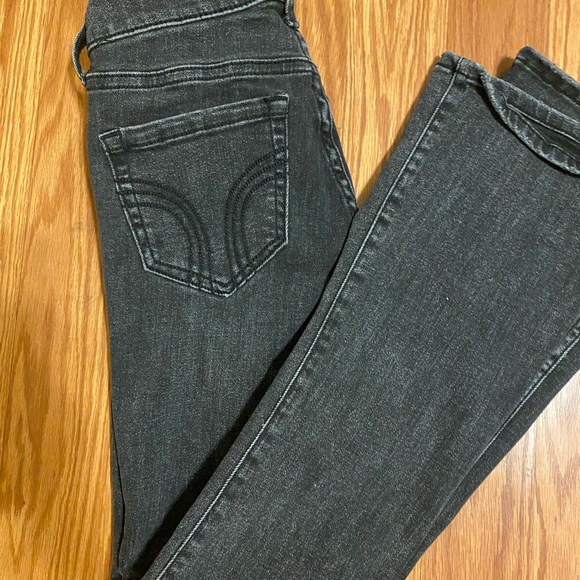 Hollister Denim - Hollister Women's Dark Gray Skinny Jeans